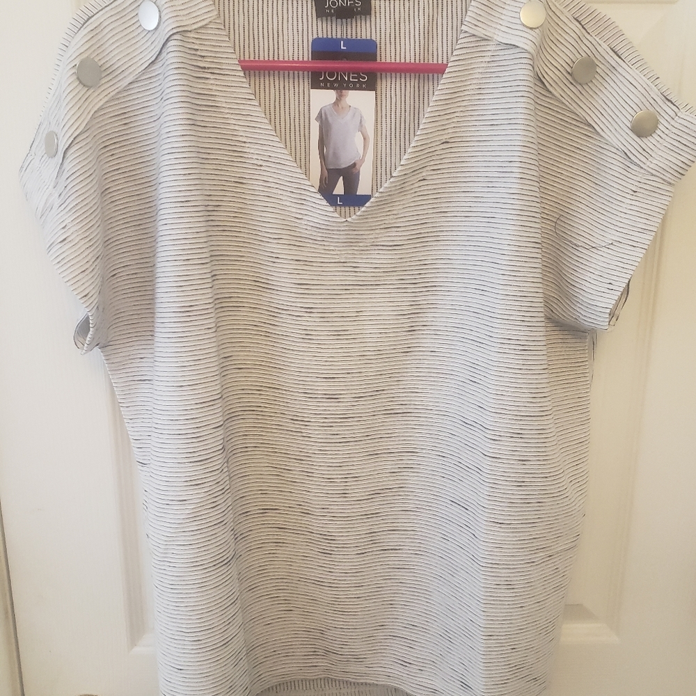 Jones New York Women's Semi Casual Top